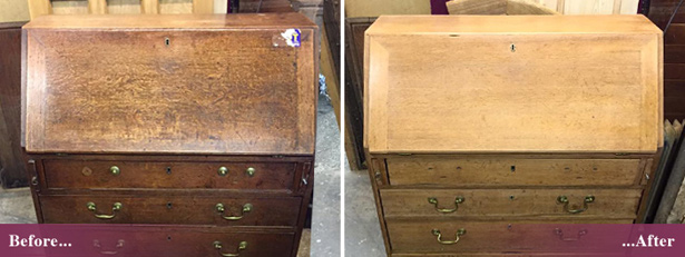 Furniture stripping and repainting