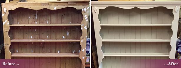 Furniture stripping and repainting